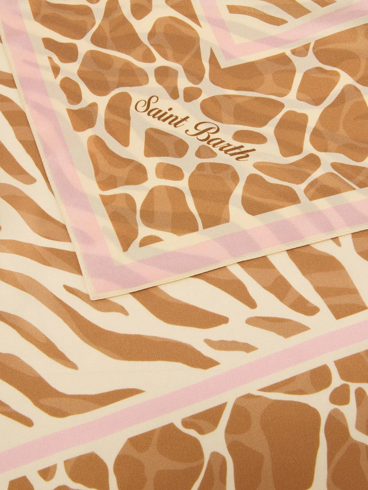 MC2 SAINT BARTH Bandana Donna KITANA 09439L SILK SAFARI SKIN 1019