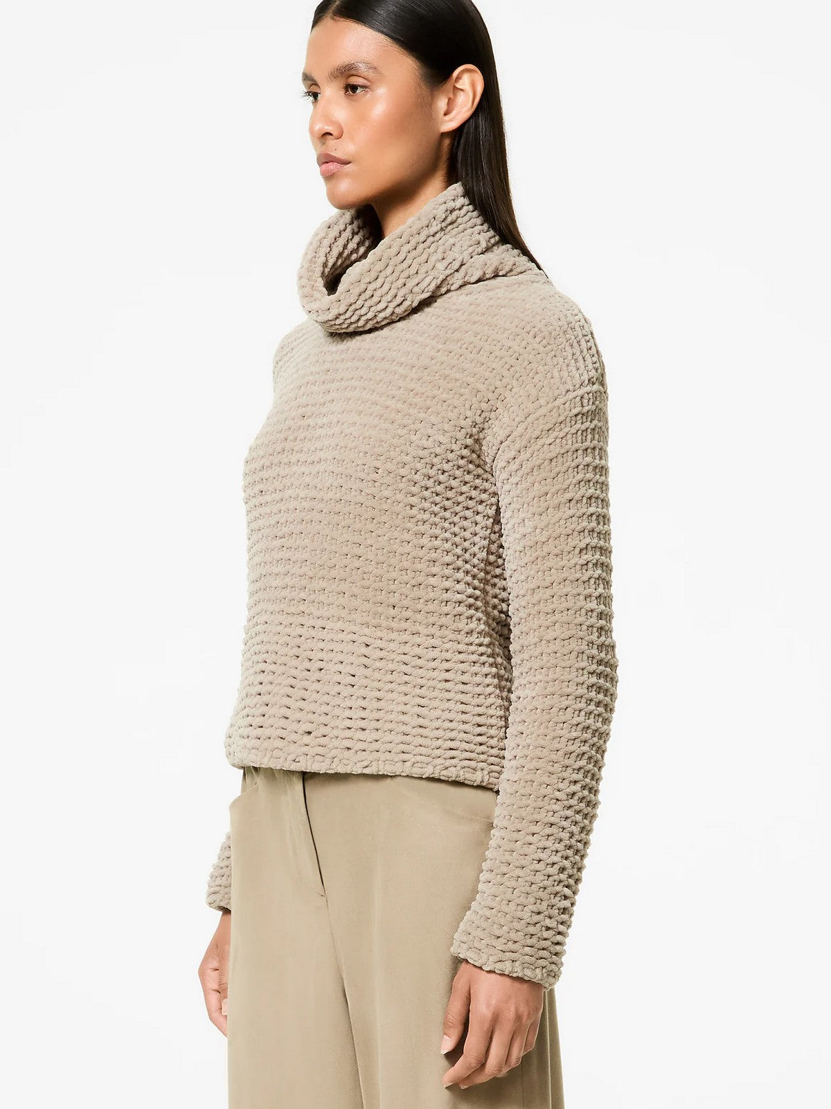 RRD Maglione dolcevita Donna cinematt turtleneck wom knit87 W25659 87 87 TABACCO