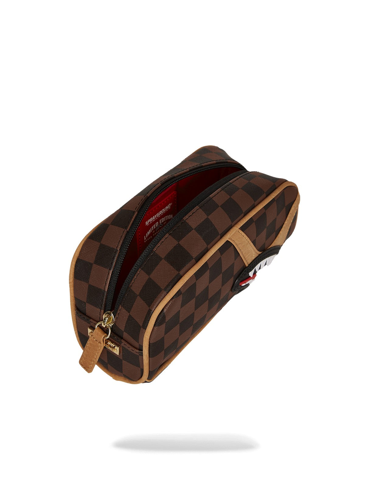 SPRAYGROUND Pochette Unisex adulto HENNYVILLE POUCH 910B8001NSZ MARRONE gioboutiqueweb