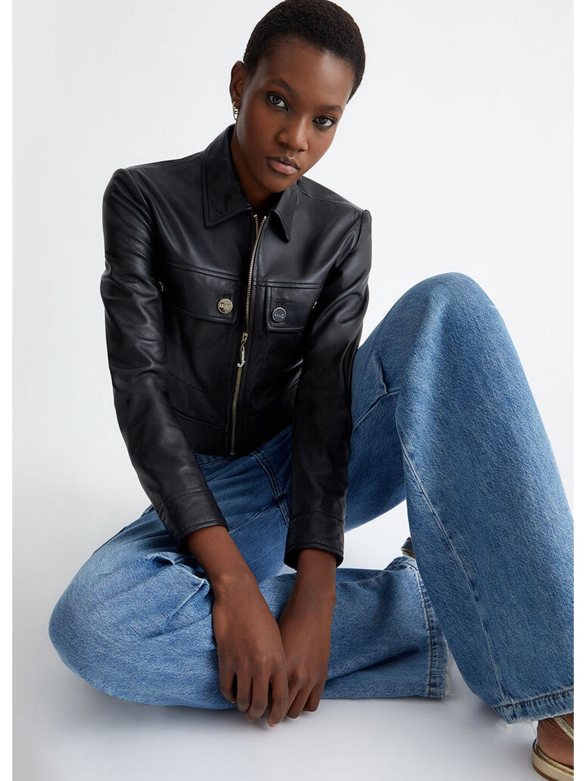 Liu Jo Black Woman Jacket Ca4254p0336 22222 Black