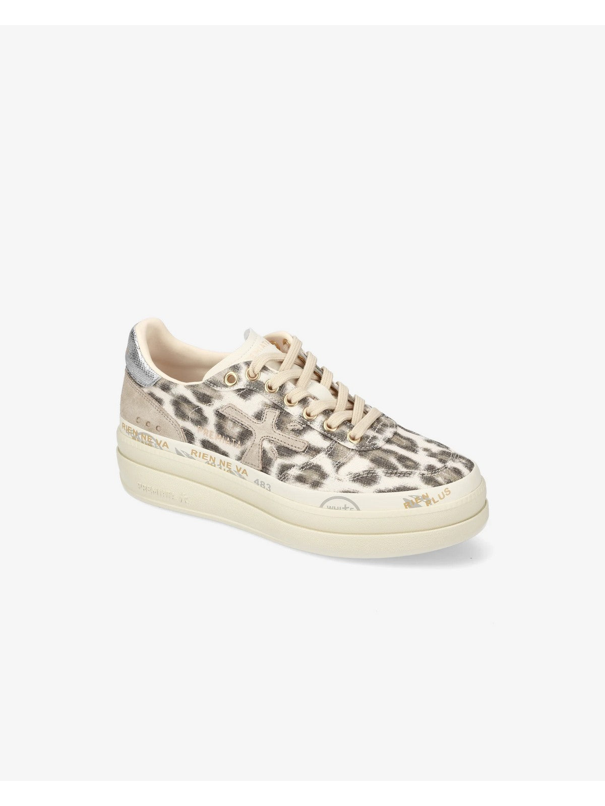 PREMIATA Sneaker Donna MICOL VAR 7444 Beige gioboutiqueweb