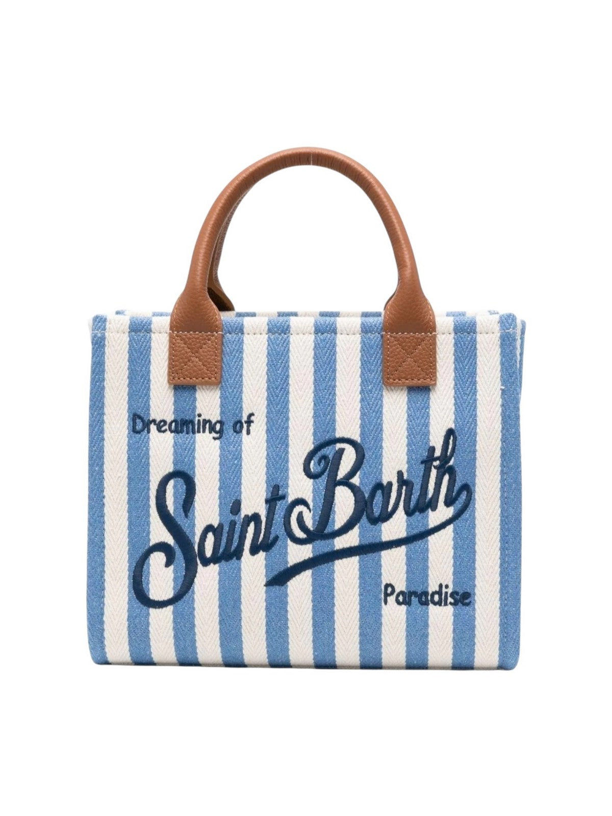 MC2 SAINT BARTH Borsa Donna VANITY BAG MIDI 01787L AZZURRO