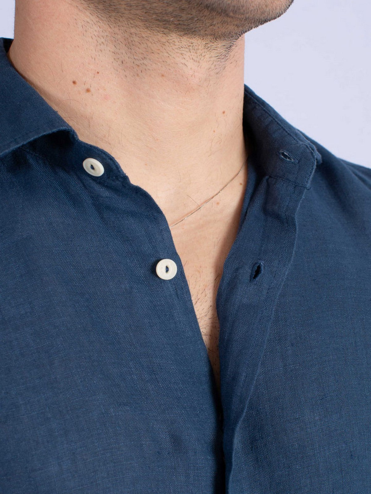MC2 SAINT BARTH Camicia Uomo PAMPLONA 01526F Blu