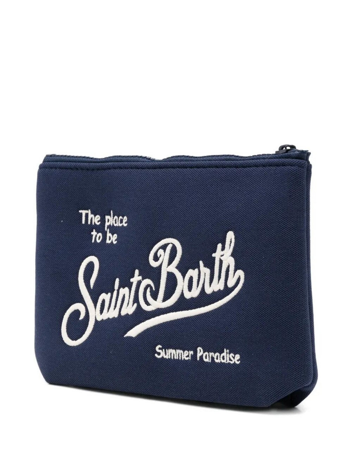 MC2 SAINT BARTH Pochette Unisex adulto ALINE PIQUET 00244L BLU gioboutiqueweb
