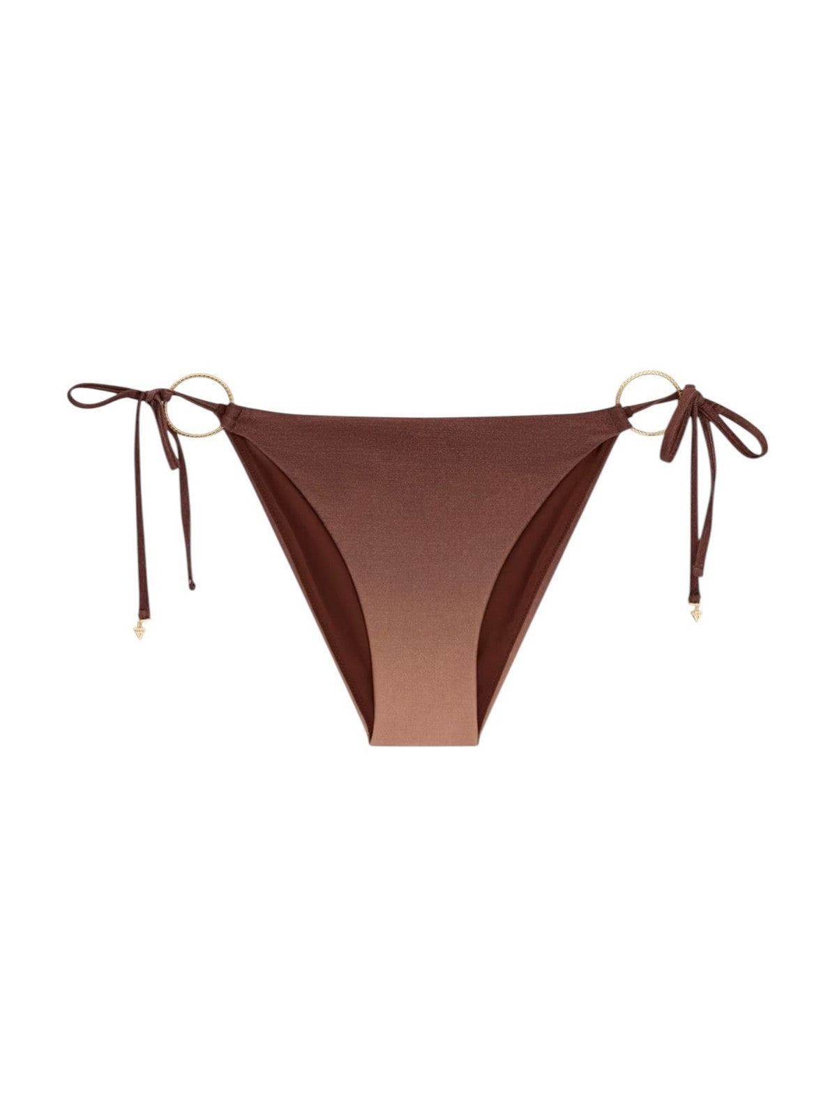 GUESS BEACHWEAR Costume da bagno Donna IRIS STRING BRIEF E6GO08 KF600 PMJQ BROWN SHADE AOP gioboutiqueweb