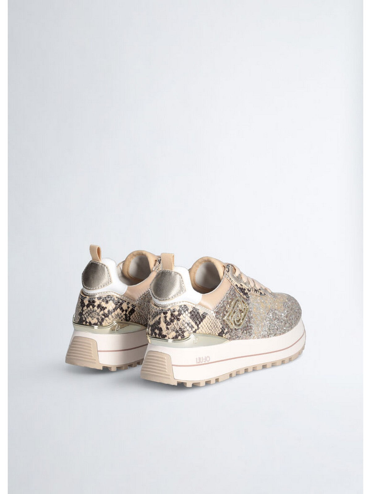 LIU JO Sneaker Donna LIU JO MAXI WONDER 01 BF4001TX007 01127 Beige gioboutiqueweb