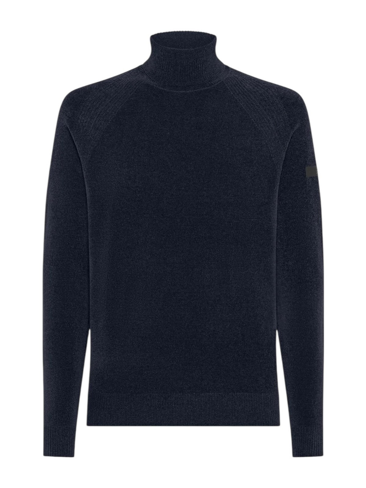 RRD Maglione dolcevita Uomo VELVET TURTLENECK KNIT W25133 60 60 BLUE BLACK gioboutiqueweb