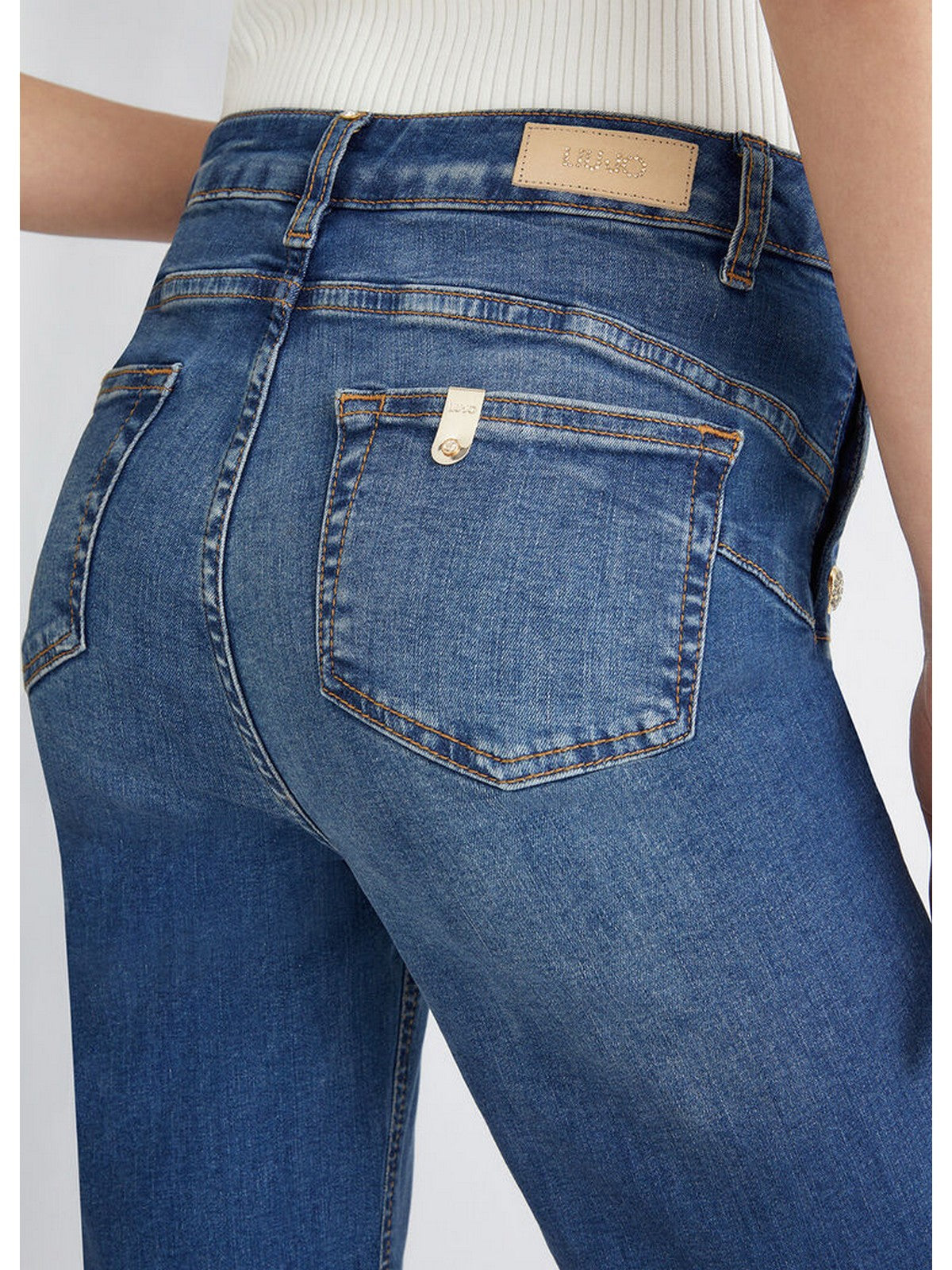 Liu Jo Blue Denim Jeans Woman UA4131D4874 78667 Azul