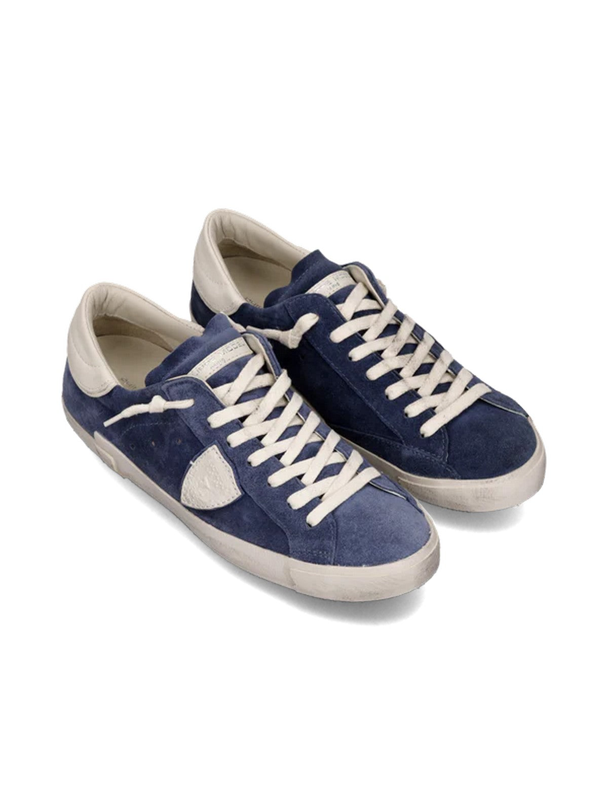 PHILIPPE MODEL Sneaker Uomo Prsx Low Man PRLU XS12 Blu