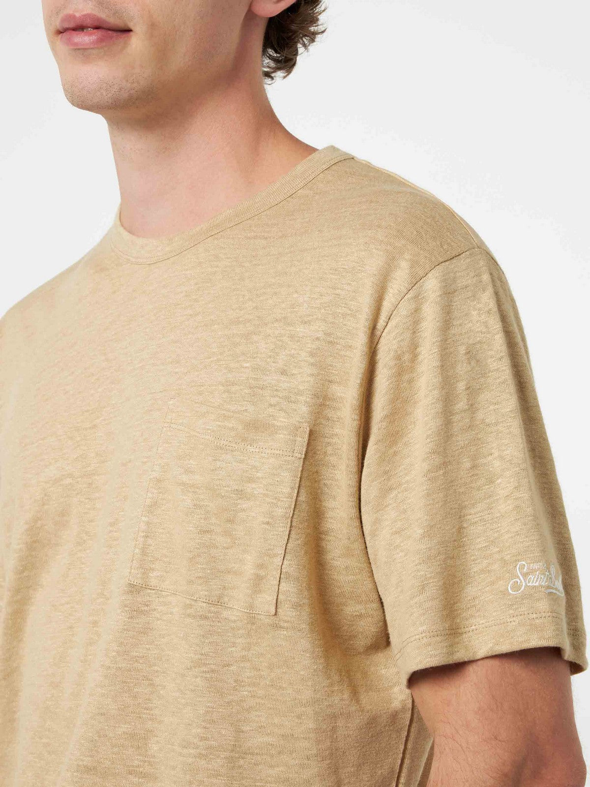 MC2 SAINT BARTH T-Shirt e Polo Uomo ECSTASEA 00023F Beige gioboutiqueweb