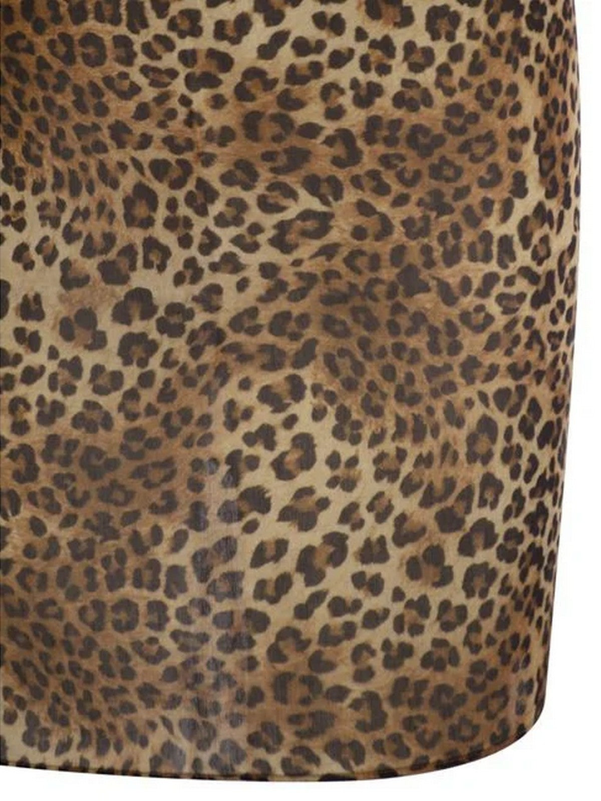 MC2 SAINT BARTH Pareo Donna SERY 00168L SILK VOILE SAND LEOPARD 19