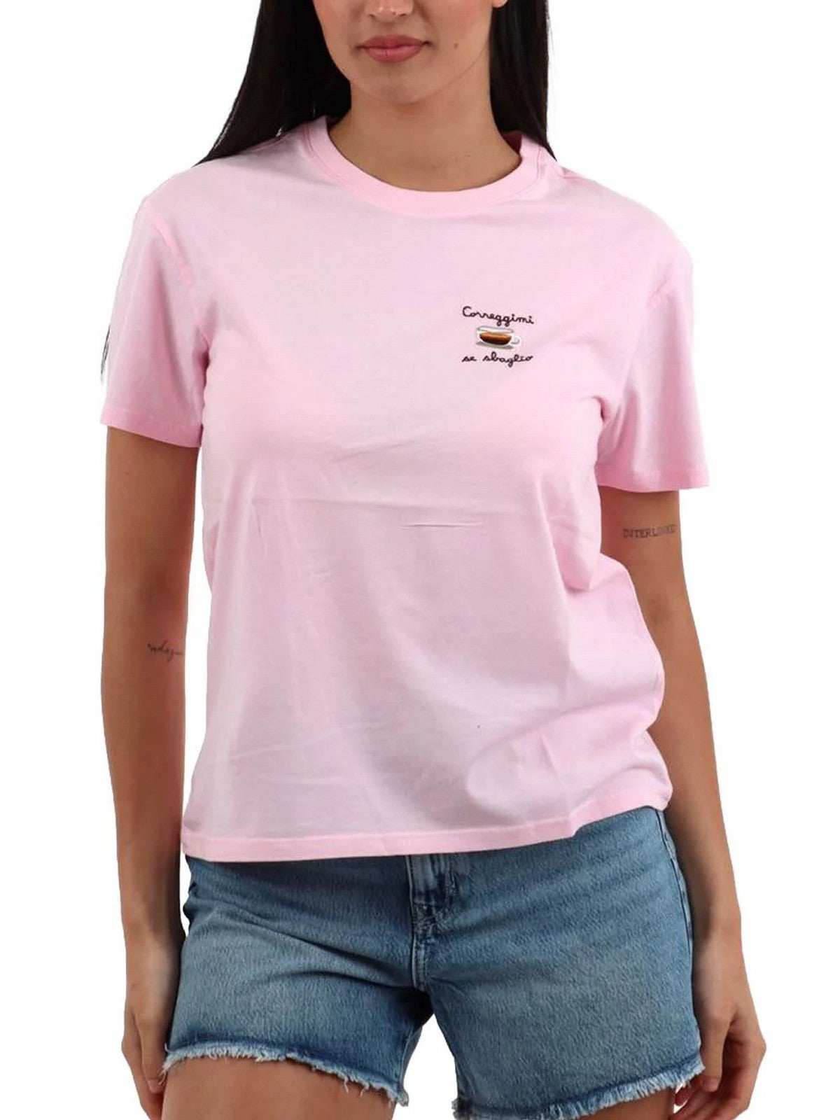 MC2 SAINT BARTH T-shirt Donna EMILIE 09655L CORREGGIMI SBAGLIO 20 EMB gioboutiqueweb