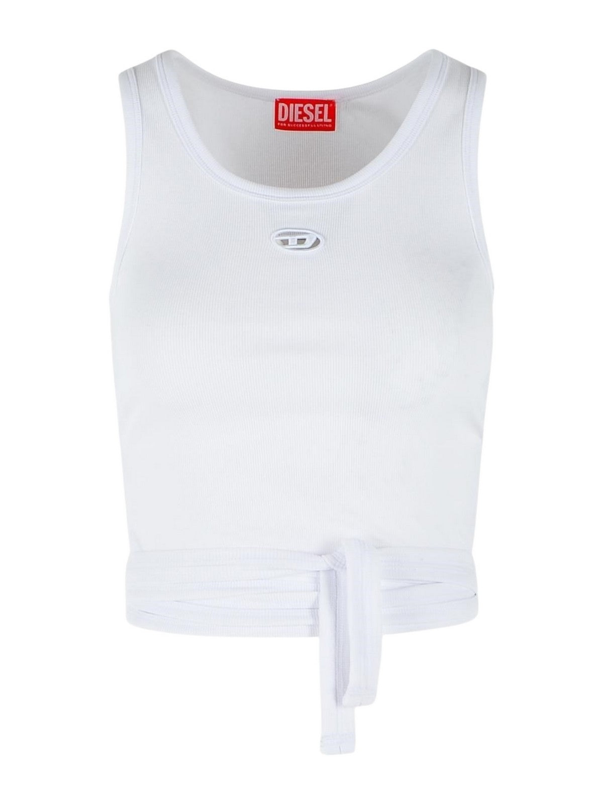 DIESEL Top Donna T-ANKY-TAIL-S1 TOP A21019 0EJAI 100 100 - WHITE