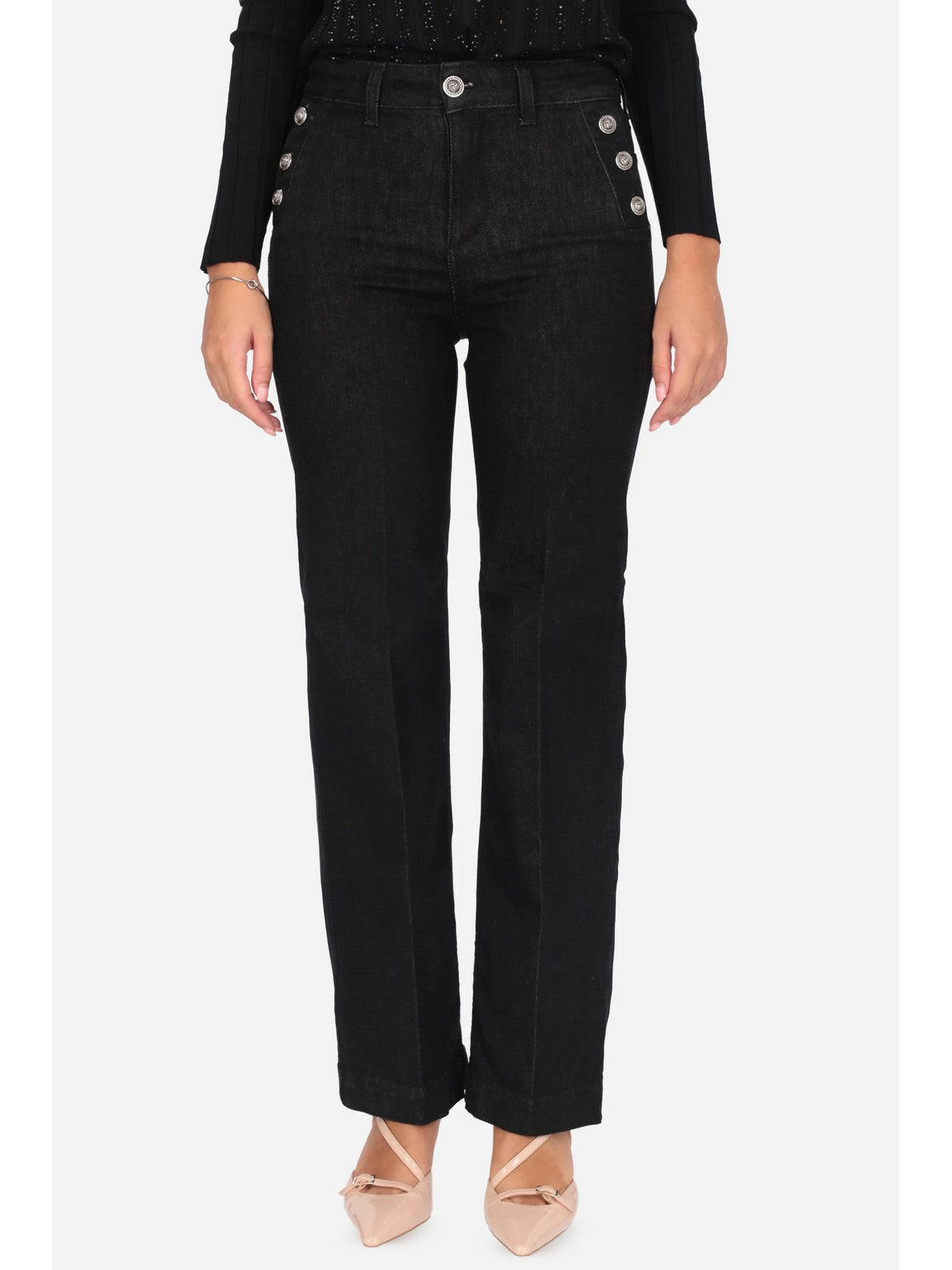 LIU JO BLUE DENIM Jeans Donna UF5090D0264 87468 Den.Black sound wash gioboutiqueweb