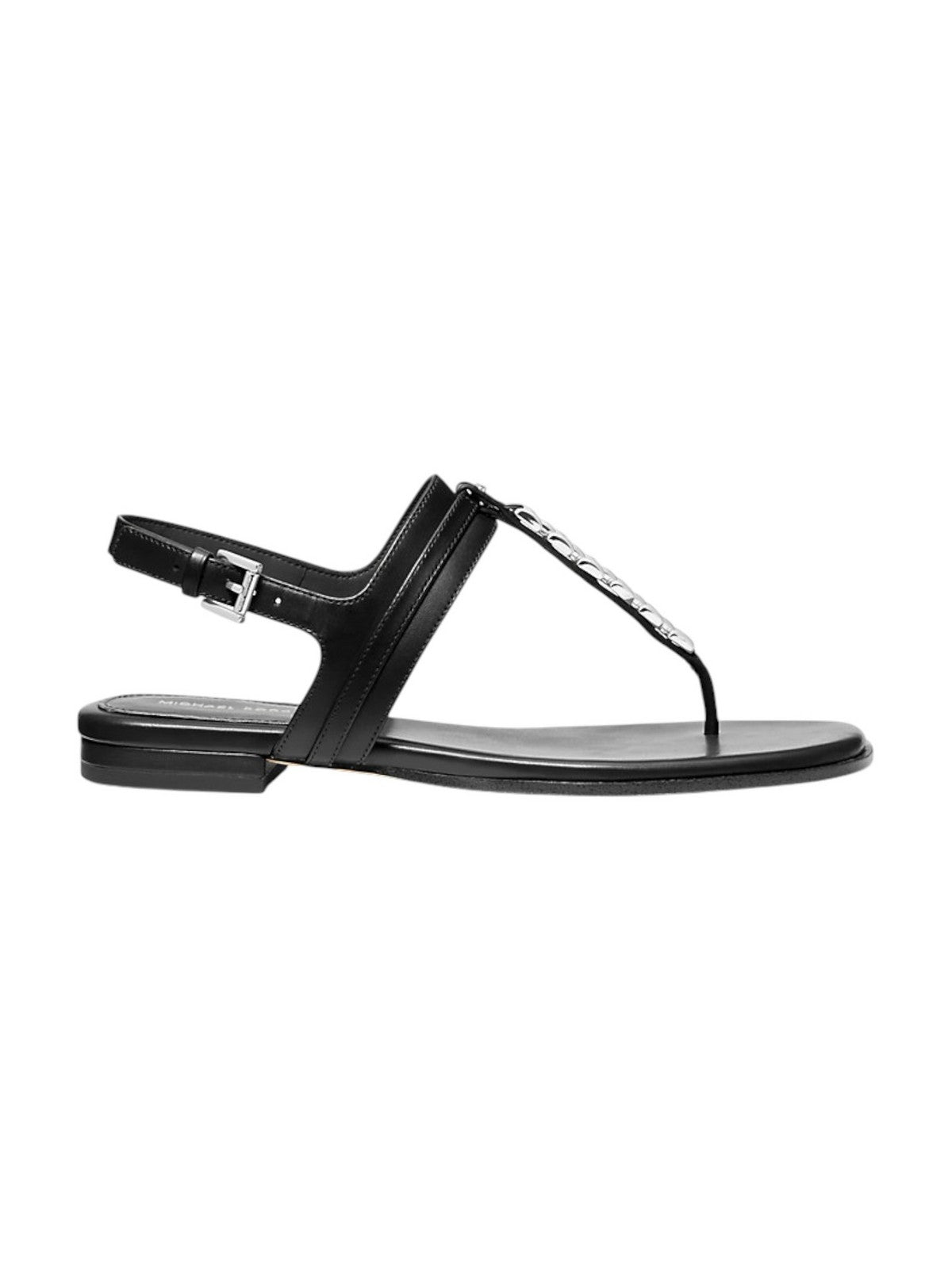MICHAEL KORS Sandalo Donna MARCIA THONG SANDAL 40S6MCFS1L 001 BLACK gioboutiqueweb