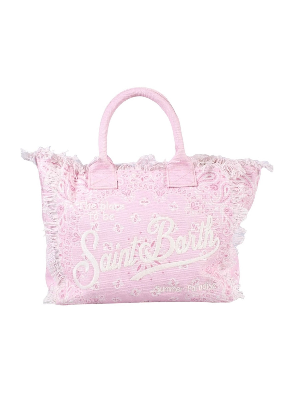 MC2 SAINT BARTH Borsa Donna VANITY 00901L BANDANNA ROUND 20 EMB gioboutiqueweb