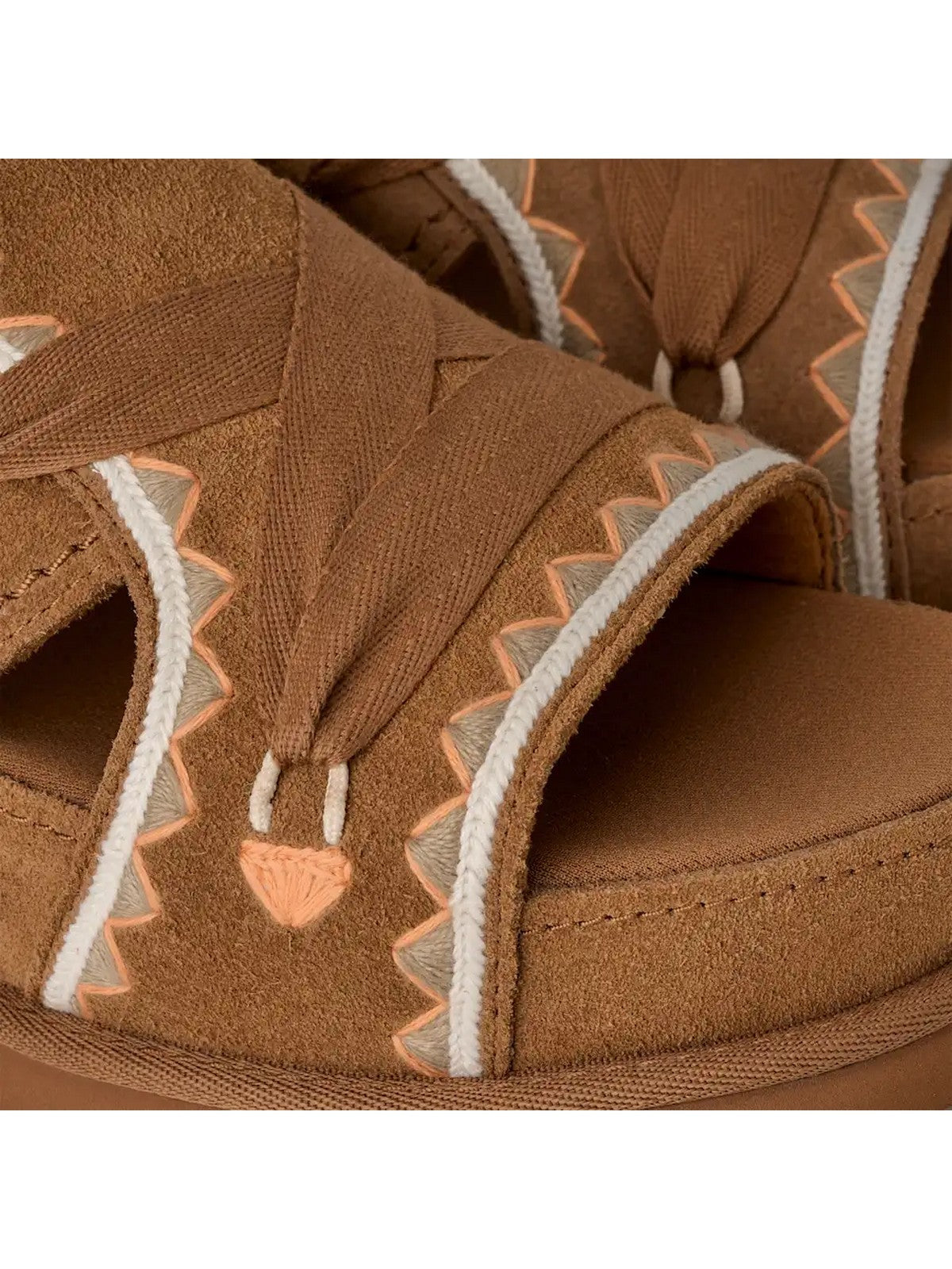 UGG Sandalo Donna W GOLDENSTAR HI ARTISTITCH 1175133 CHMU chestnut multi