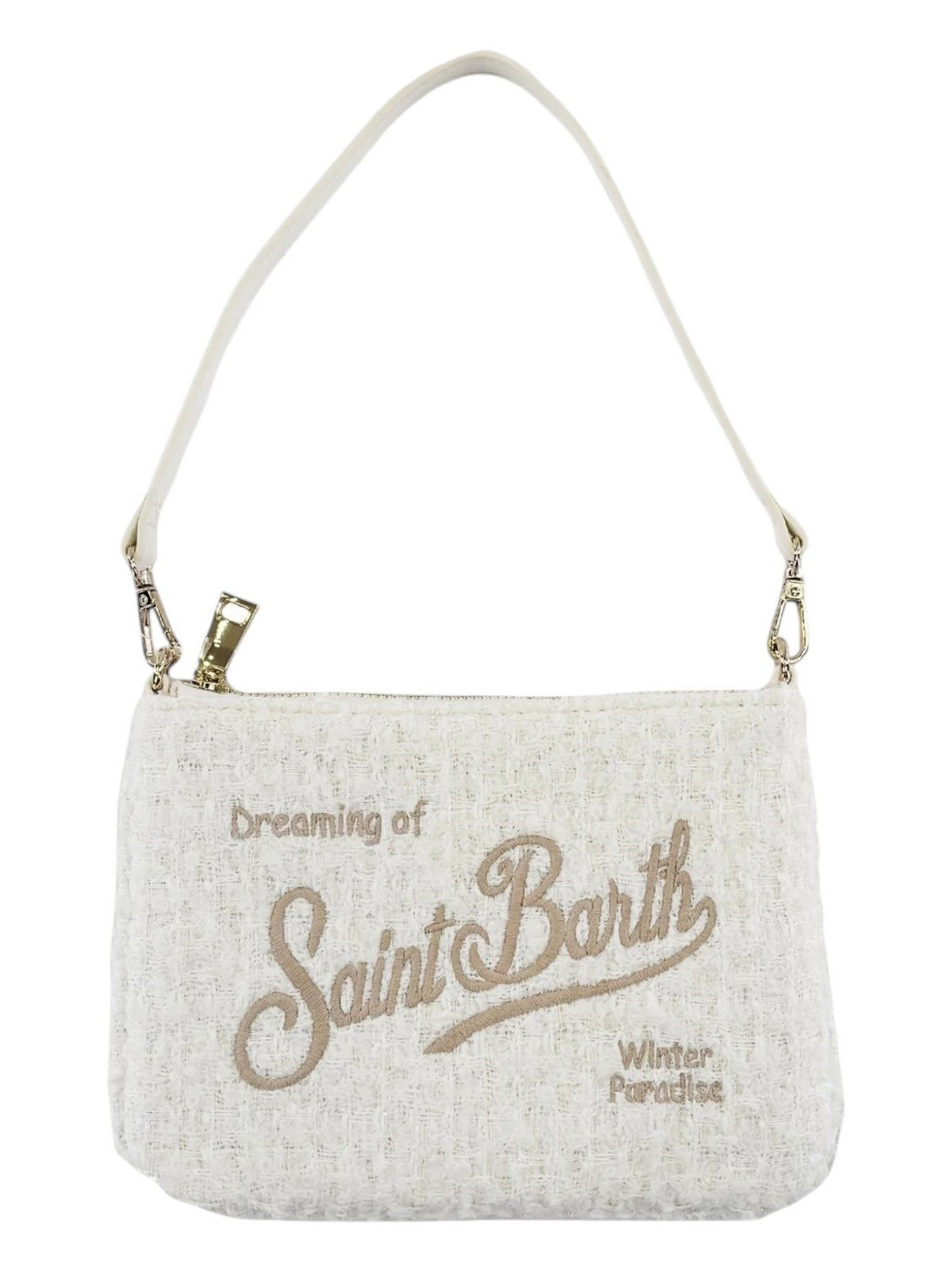 MC2 SAINT BARTH Pochette Donna PARISIENNE MINI TWEED 01320I 10 EMB