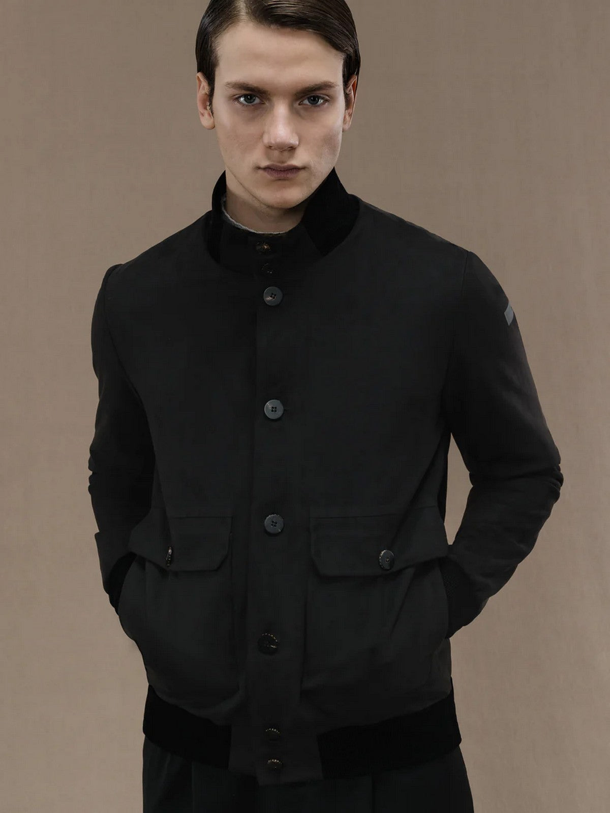 RRD Giubbino Uomo NABUCCO VAL SOFT JKT W24190 10 Nero gioboutiqueweb
