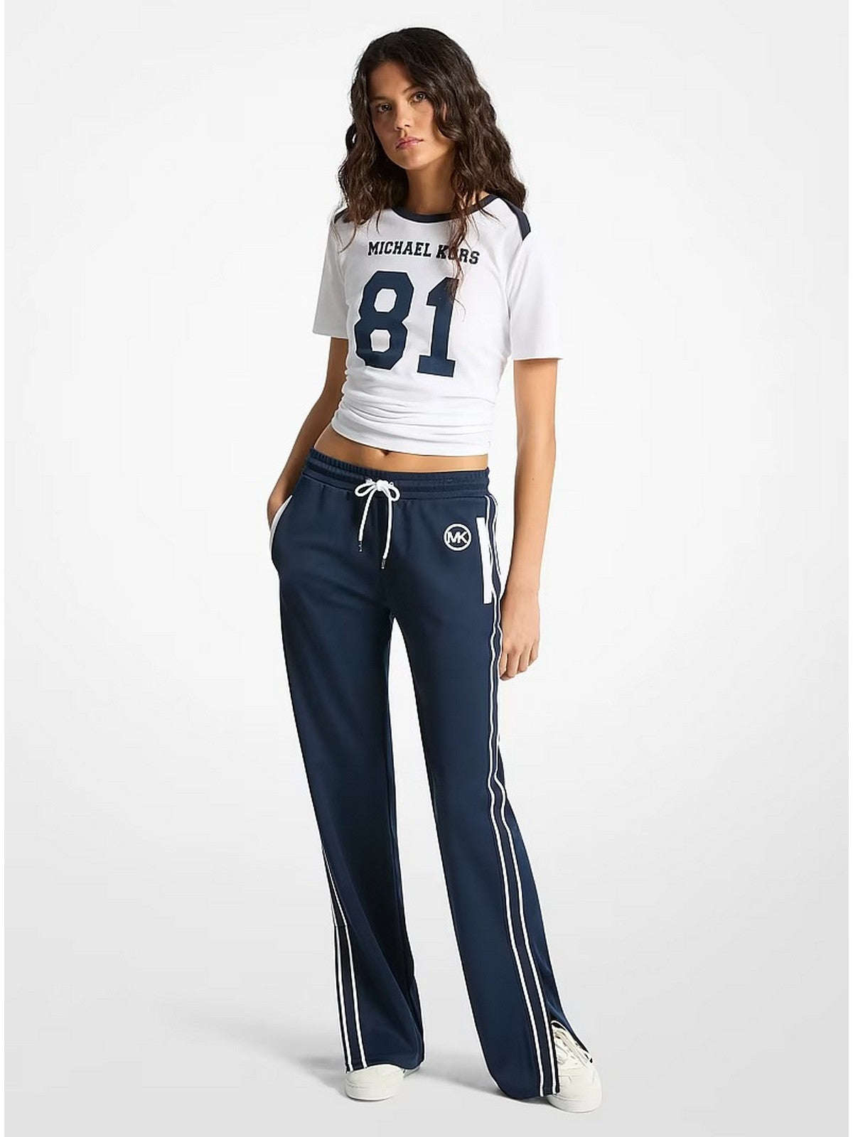 MICHAEL KORS Pantalone Donna MR630Y0K8N 409 MIDNIGHTBLUE gioboutiqueweb