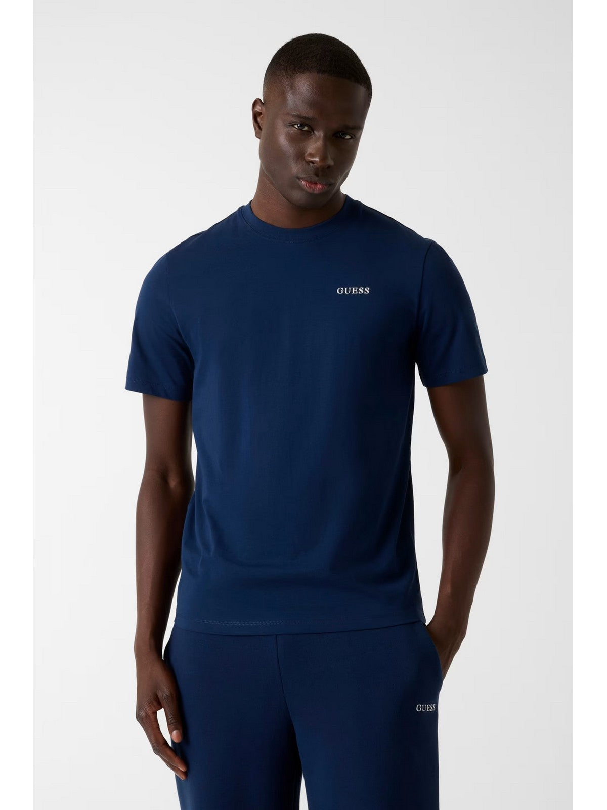 GUESS SPORT T-shirt Uomo MARZIO CN SS T-SHIRT Z6RI17 I3Z14 G7R1 SILK BLUE gioboutiqueweb