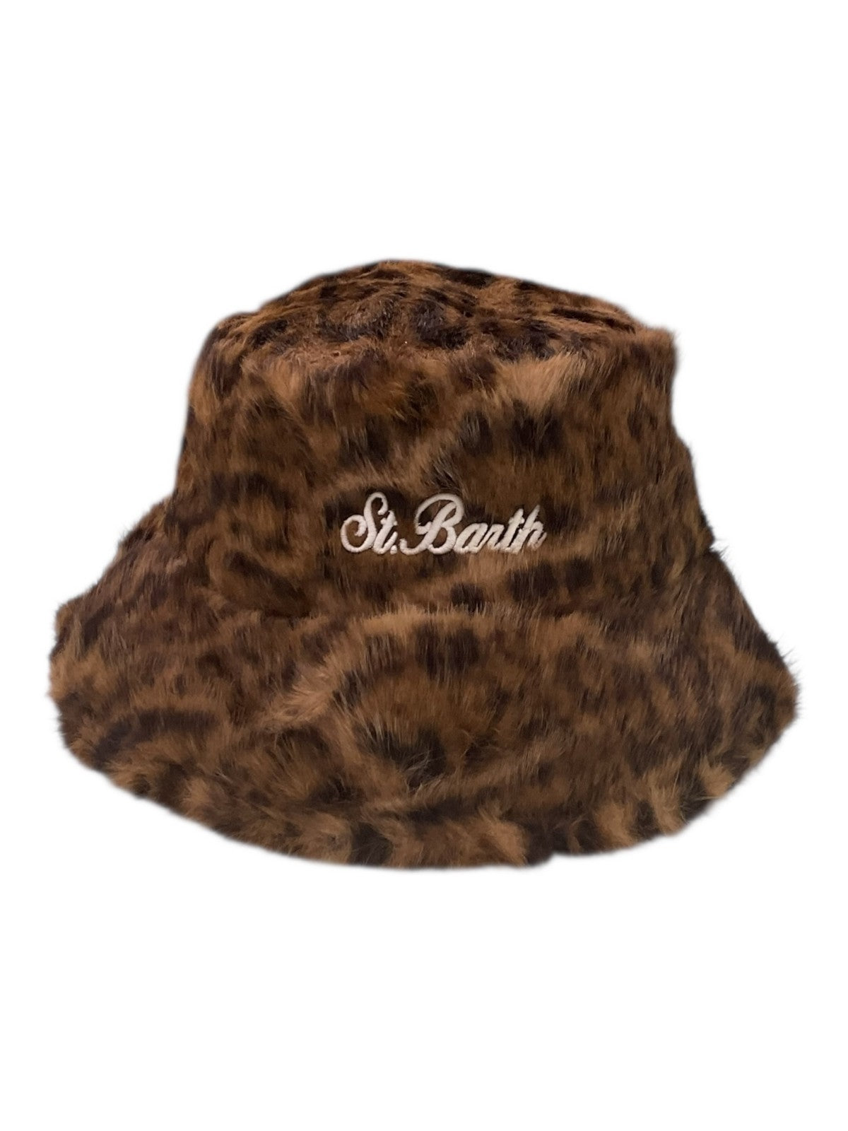 MC2 SAINT BARTH Cappello Donna BUCKET HAT FUR 00241I LEOPARD 11 EMB