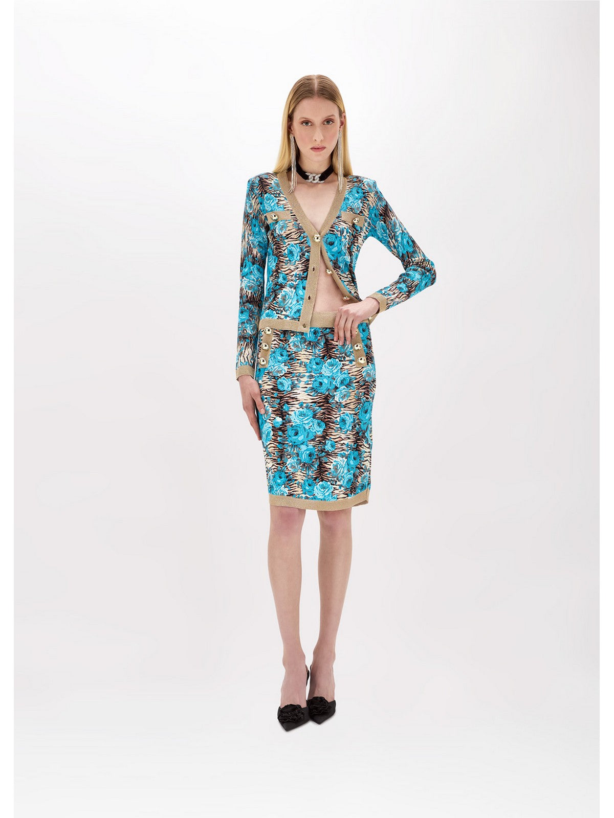 Blugirl Woman Skirt Ra4008Ma65E N9208 Blue