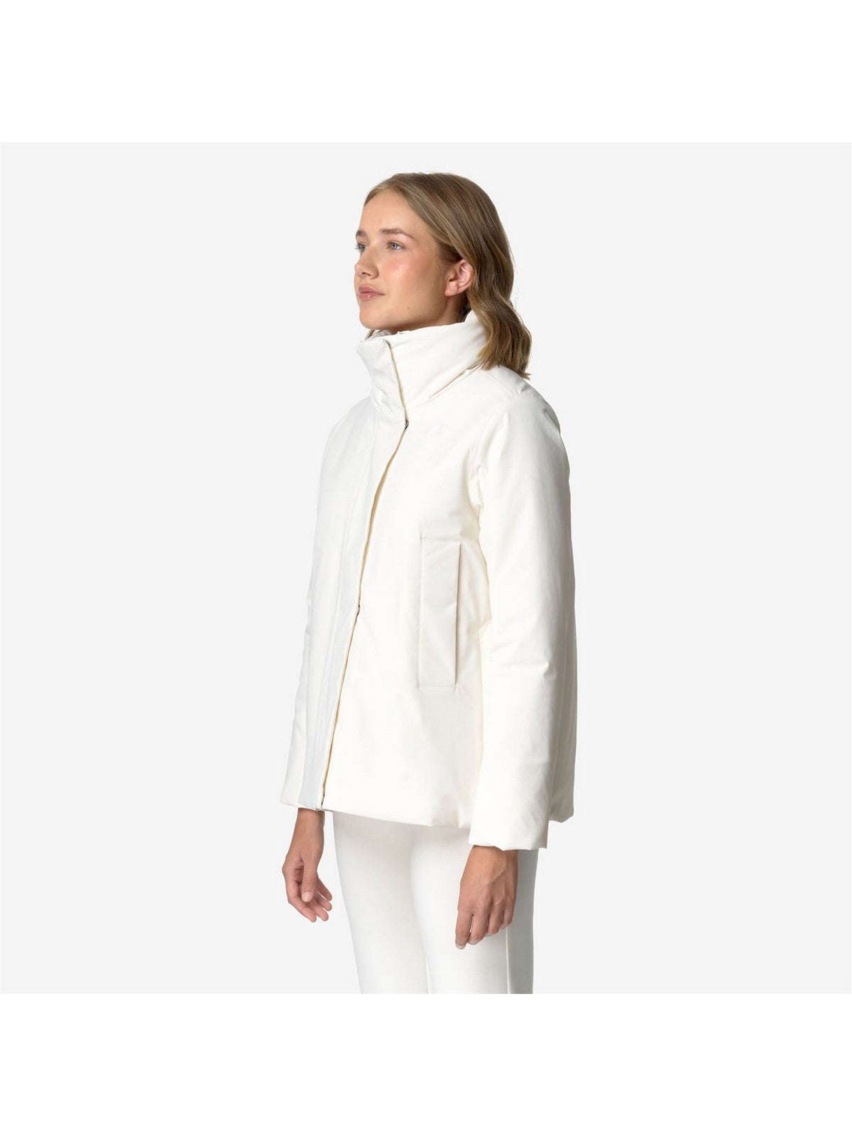 K-WAY Giubbino Donna MARLETTE ST WARM K7125KW X42 Bianco gioboutiqueweb