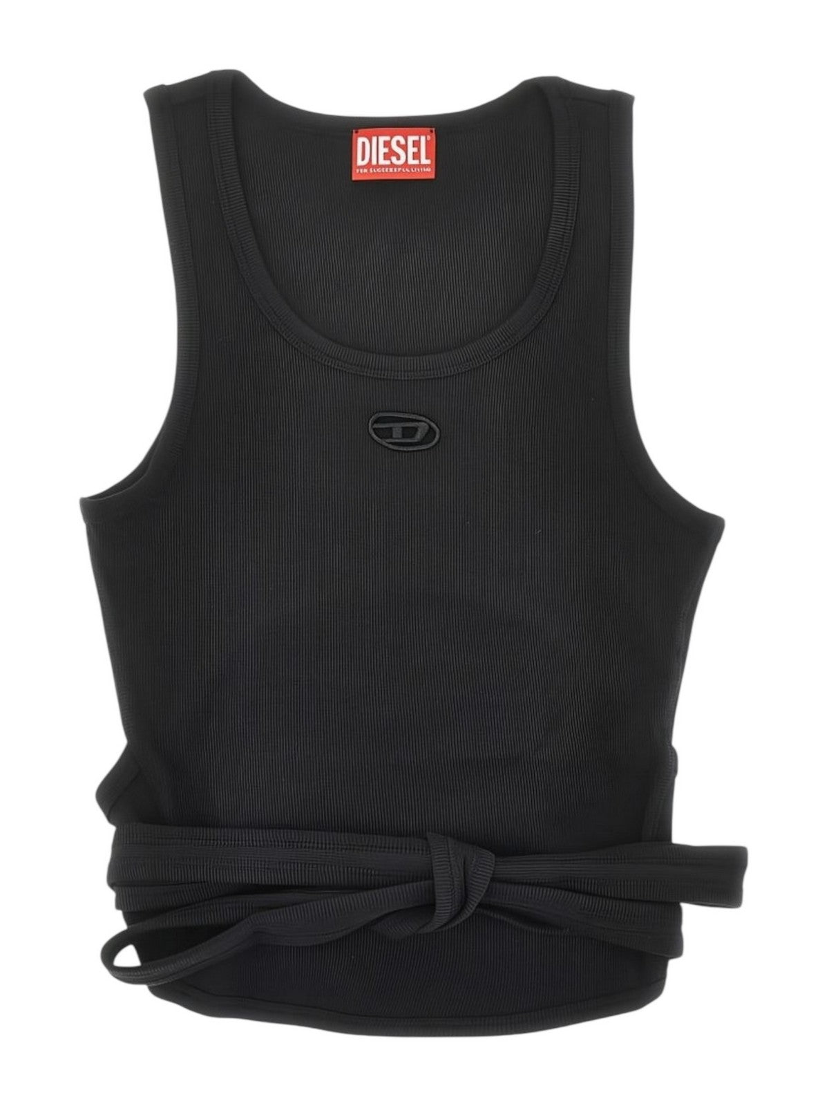 DIESEL Top Donna T-ANKY-TAIL-S1 TOP A21019 0EJAI 9XX 004 - DEEP/BLACK gioboutiqueweb