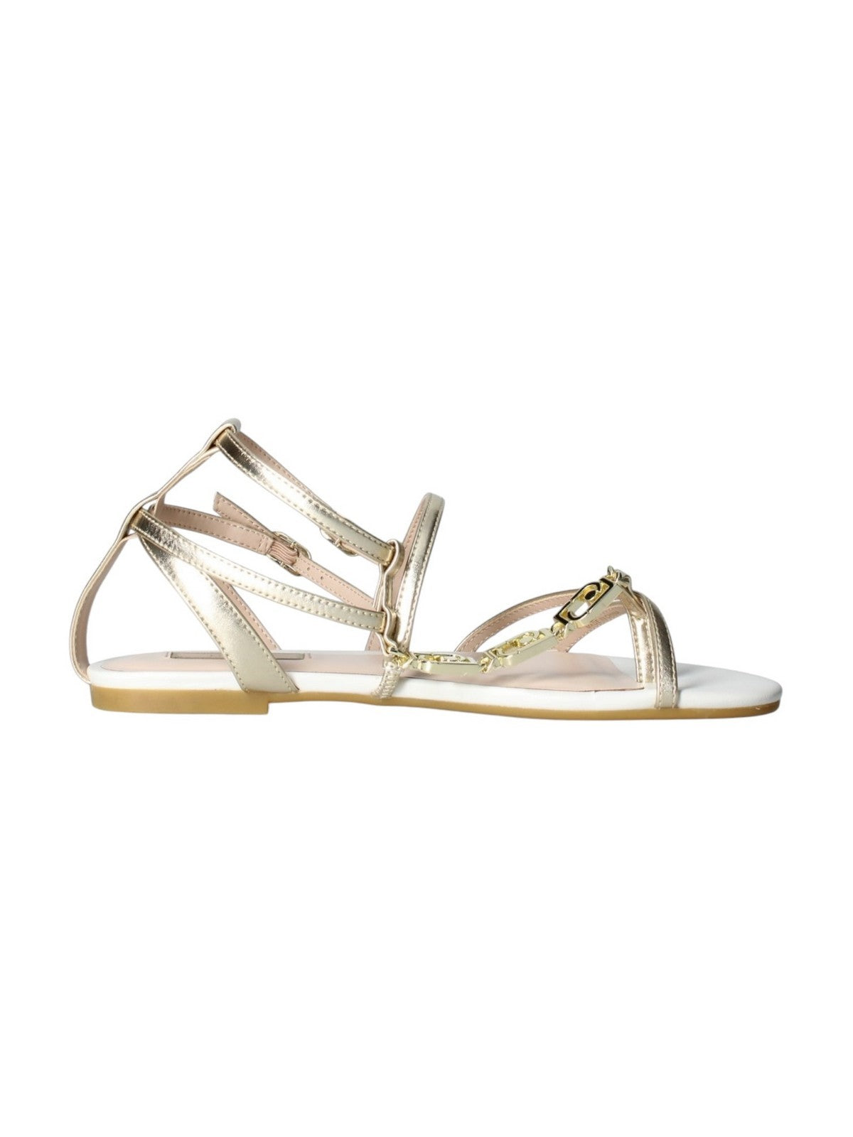 LIU JO Sandalo Donna SANDY SA6123EX029 04178 LIGHT GOLD gioboutiqueweb