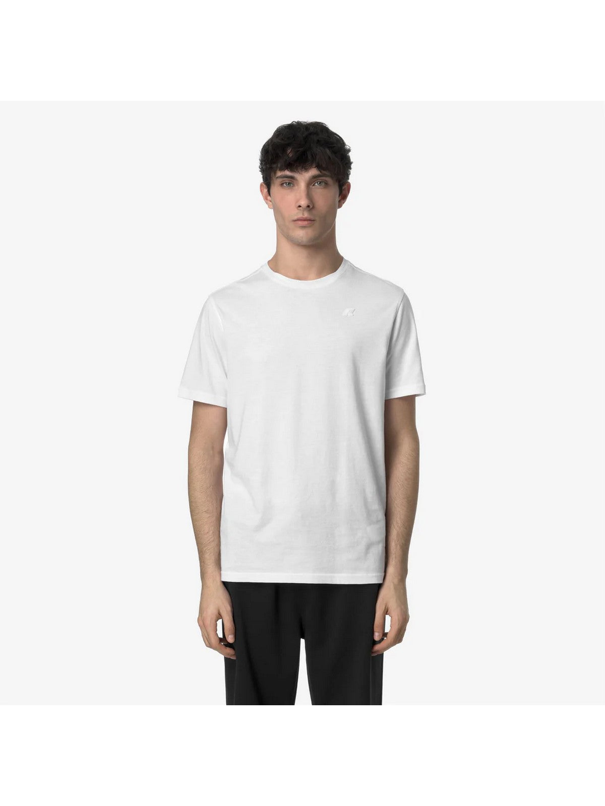 K-WAY T-shirt Uomo ODOM JERSEY K7125UW 001 WHITE gioboutiqueweb