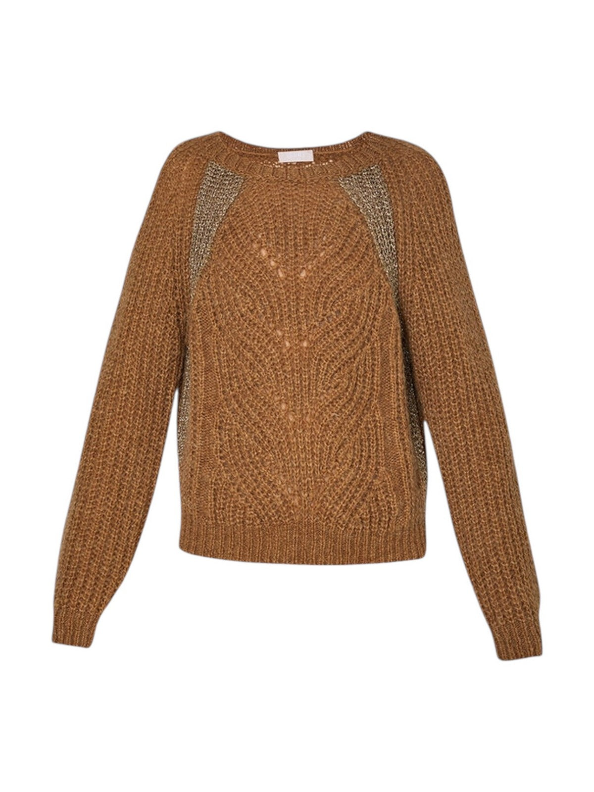 LIU JO WHITE Maglione Donna WF4527MAG71 81029 Marrone gioboutiqueweb