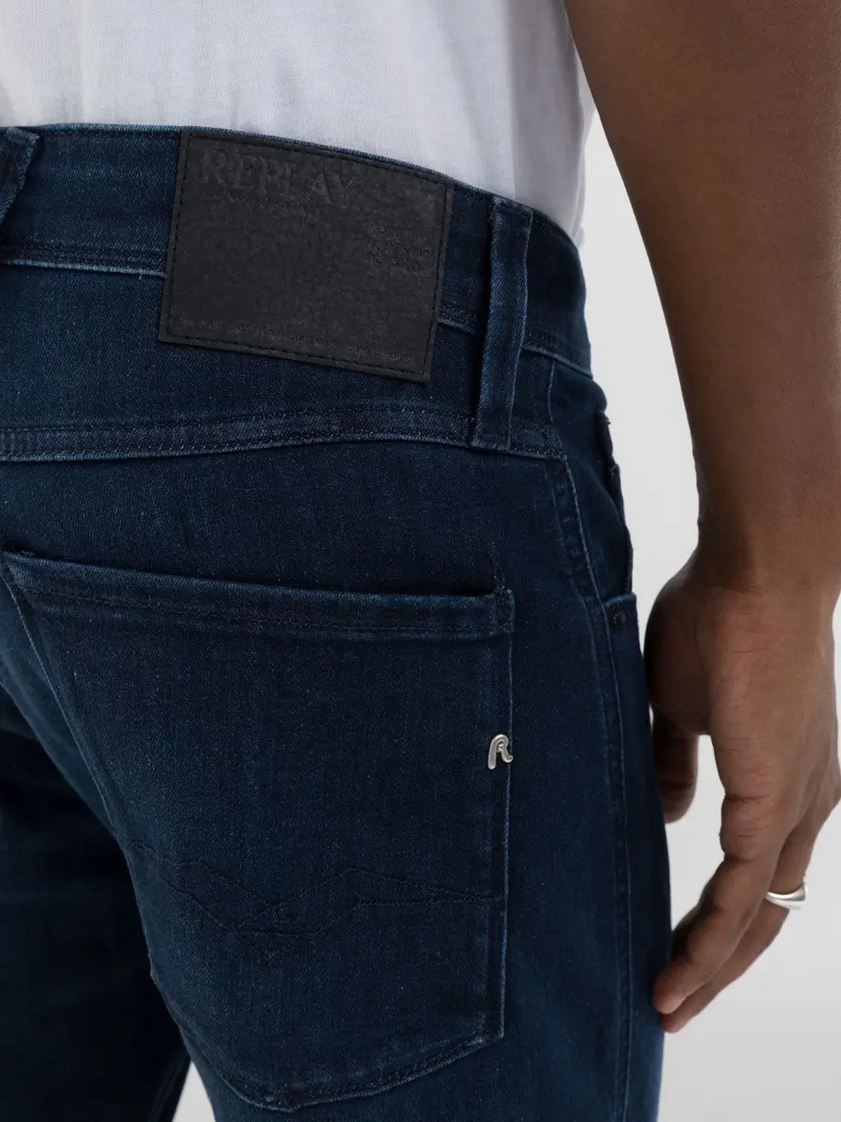 REPLAY Jeans Uomo M91400041AC38 007 Blu gioboutiqueweb