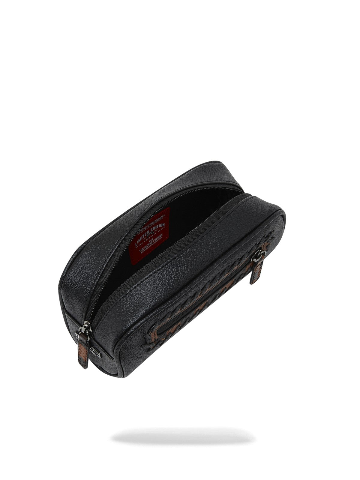 SPRAYGROUND Pochette Unisex adulto DOSE OF CHECK DEUX POUCH 910B8023NSZ Nero gioboutiqueweb