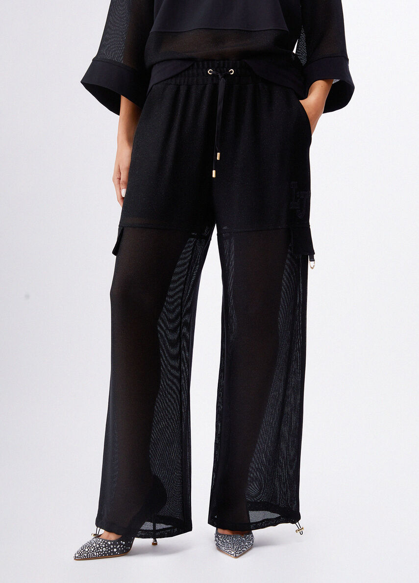 LIU JO SPORT Pantalone Donna TA6234T290A 22222 Nero gioboutiqueweb