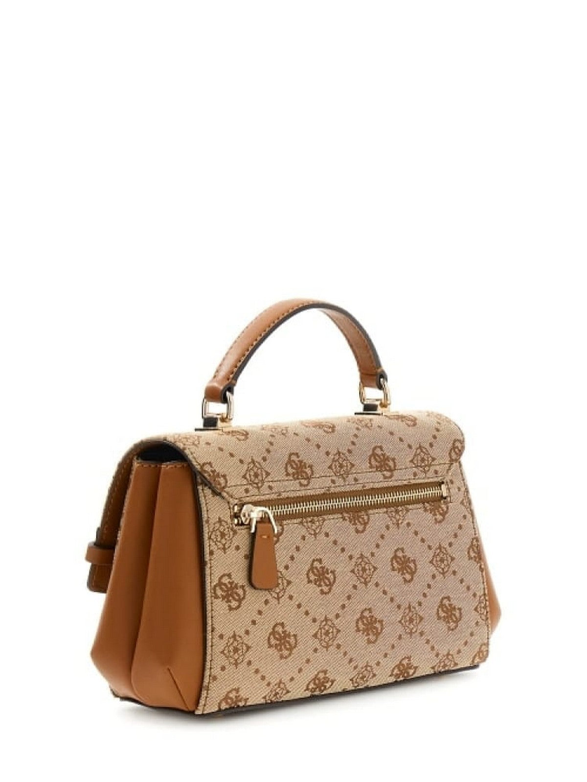 GUESS Borsa Donna MELINDA LOGO TOP HANDLE FLAP HWJP99 02200 LTL LATTE LOGO