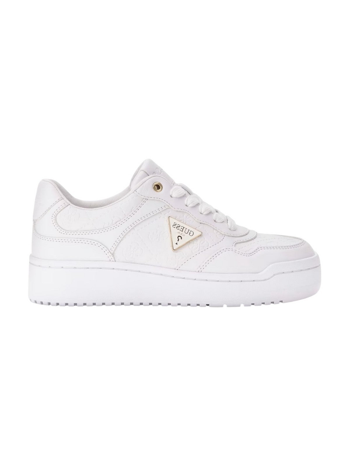 GUESS Sneaker Donna MIRAM6 FLJMI6 FAL12 WHITE WHITE gioboutiqueweb