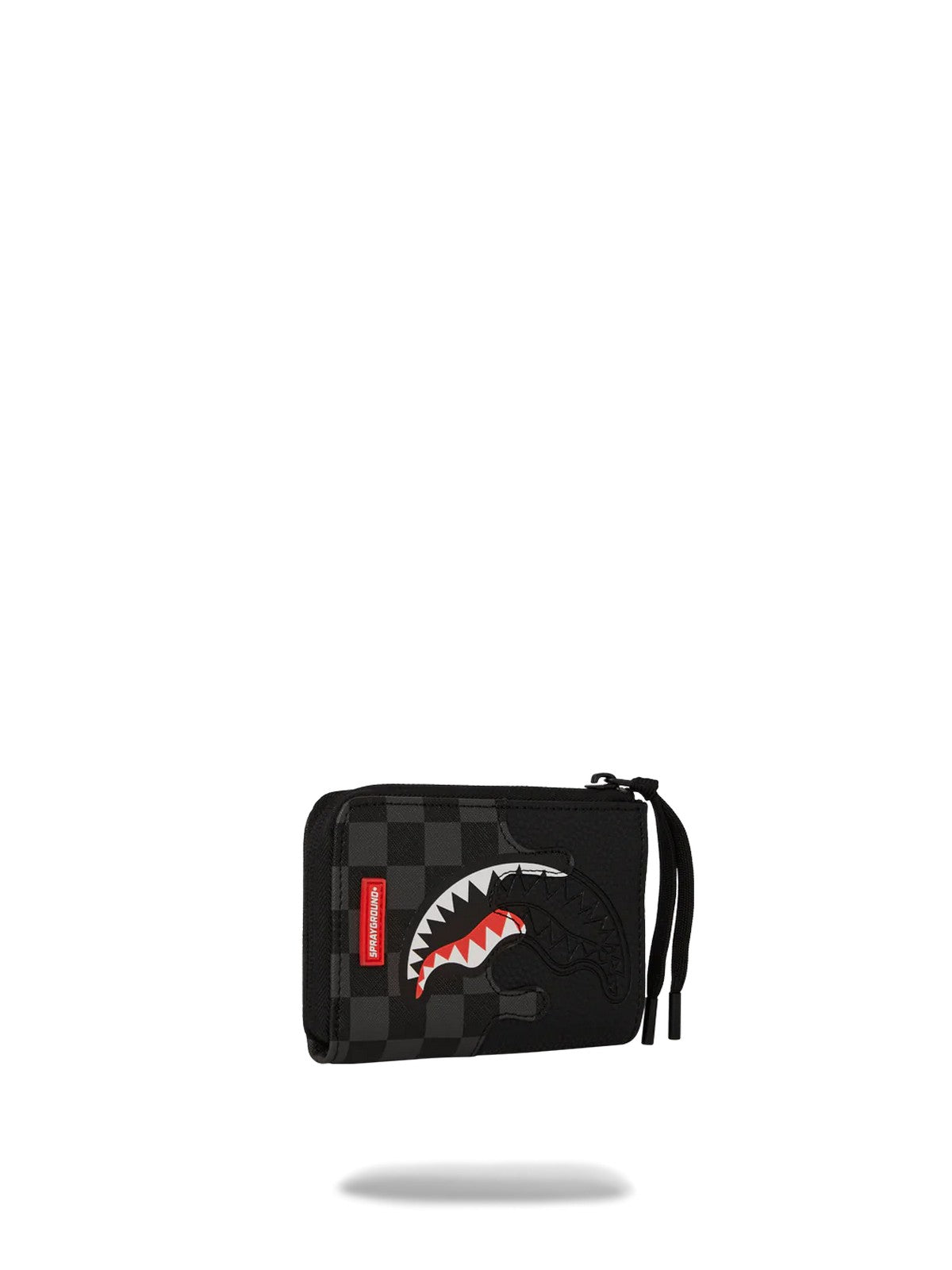 SPRAYGROUND Portafoglio Uomo UNFINISHED SHARK WALLET 910W7477NSZ Nero gioboutiqueweb