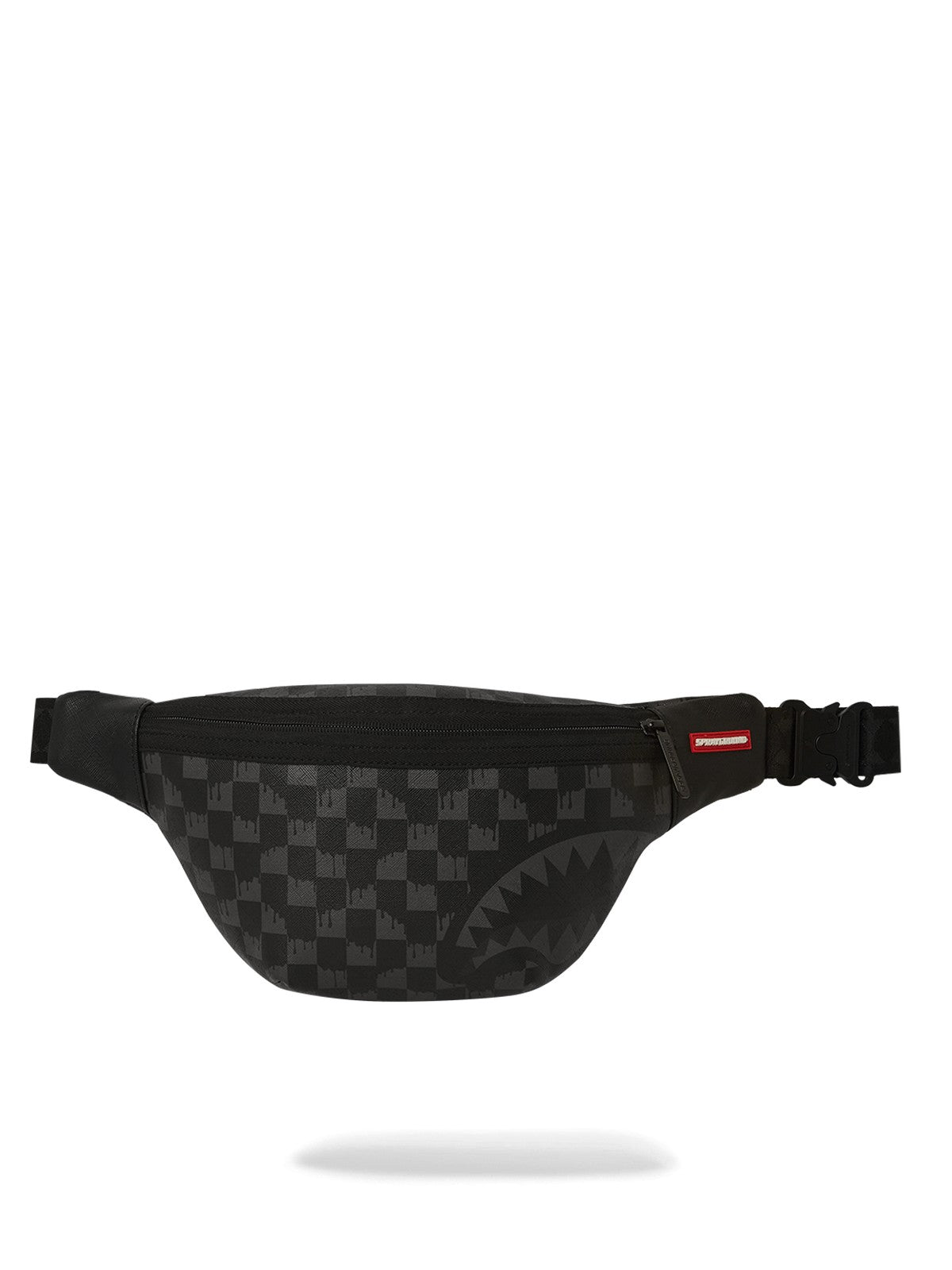 SPRAYGROUND Marsupio Uomo HANGOVER DRIP CHECK SAVVY CROSSBODY 910B6854NSZ Nero