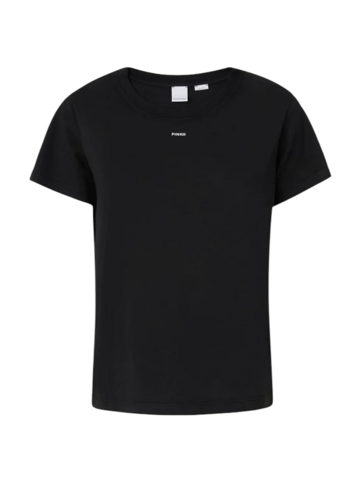 PINKO T-shirt Donna BASICO T-SHIRT JERSEY OLD WASH 100373-A228 Z99 Nero gioboutiqueweb
