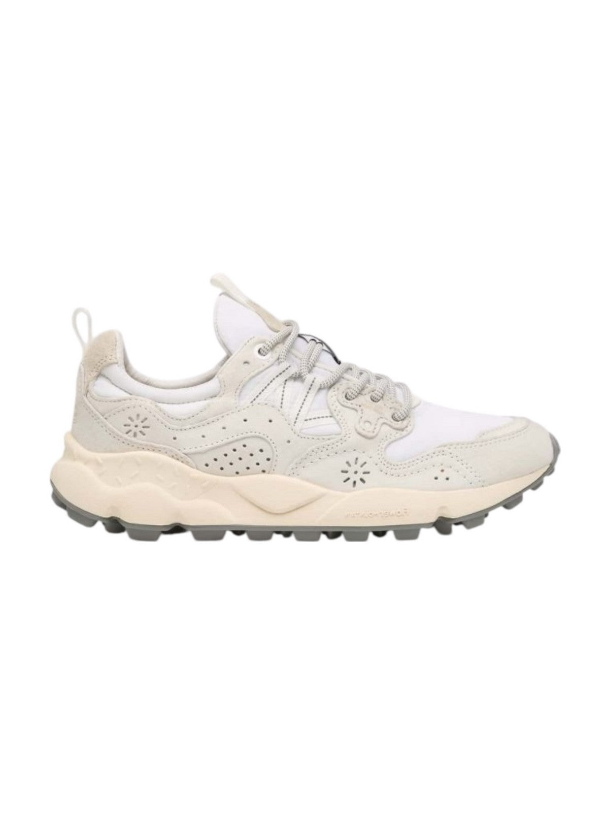 FLOWER MOUNTAIN Sneaker Uomo YAMANO 3 UNI 2017818-01-1N38 Bianco.