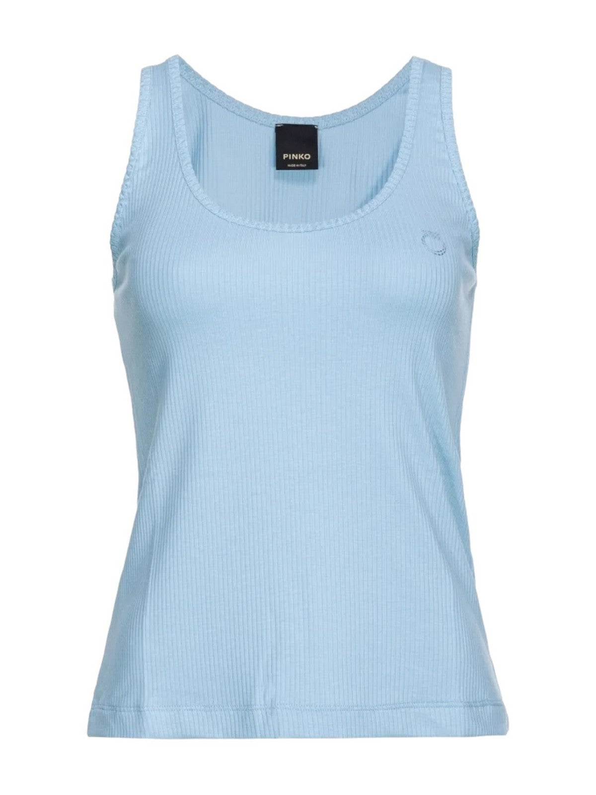 PINKO Canotta Donna Chicago 103573-A1X4 E55 Blu gioboutiqueweb
