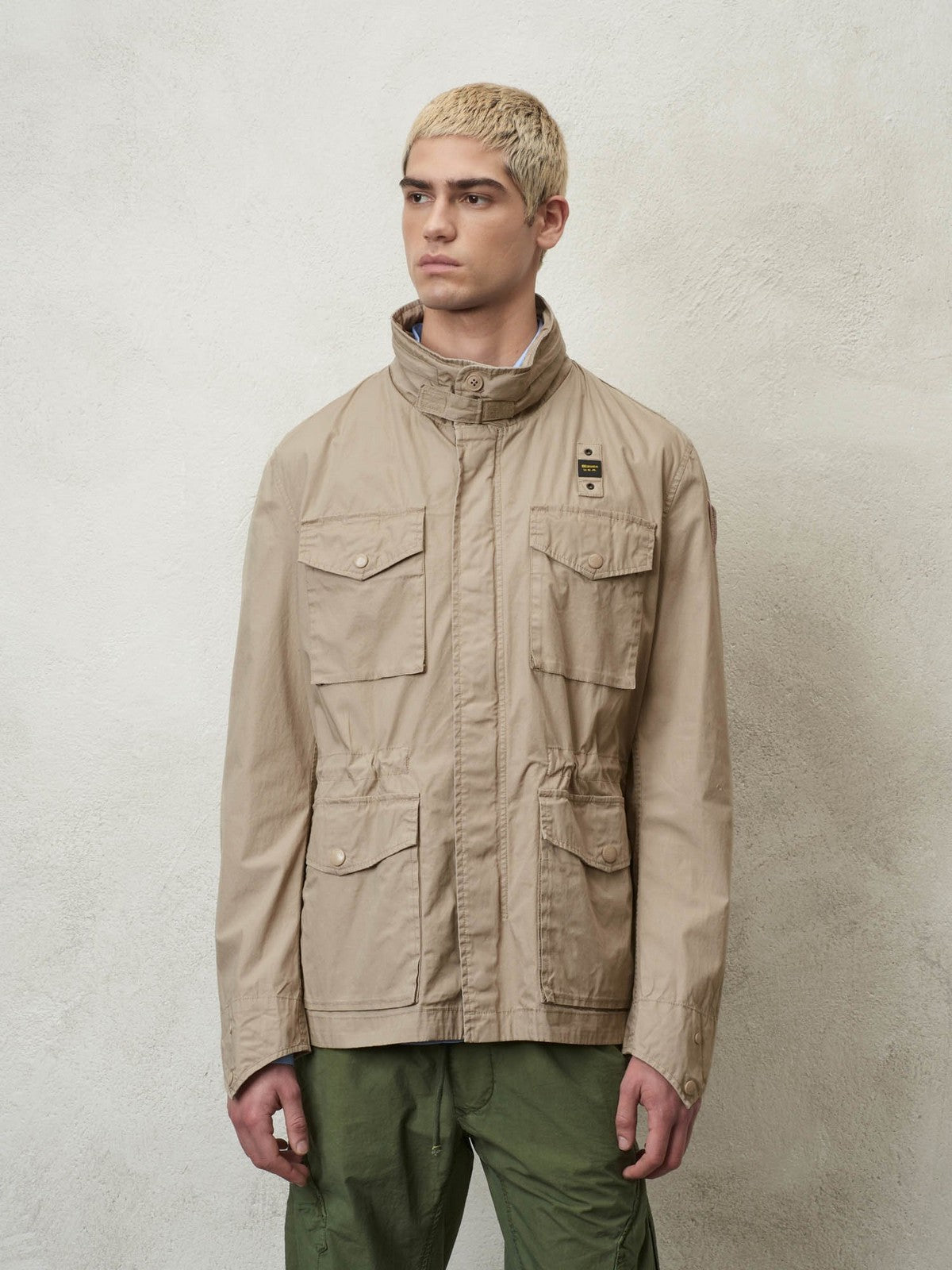 Blauer Männerjacke 24SBlub04138 006854 285 Beige