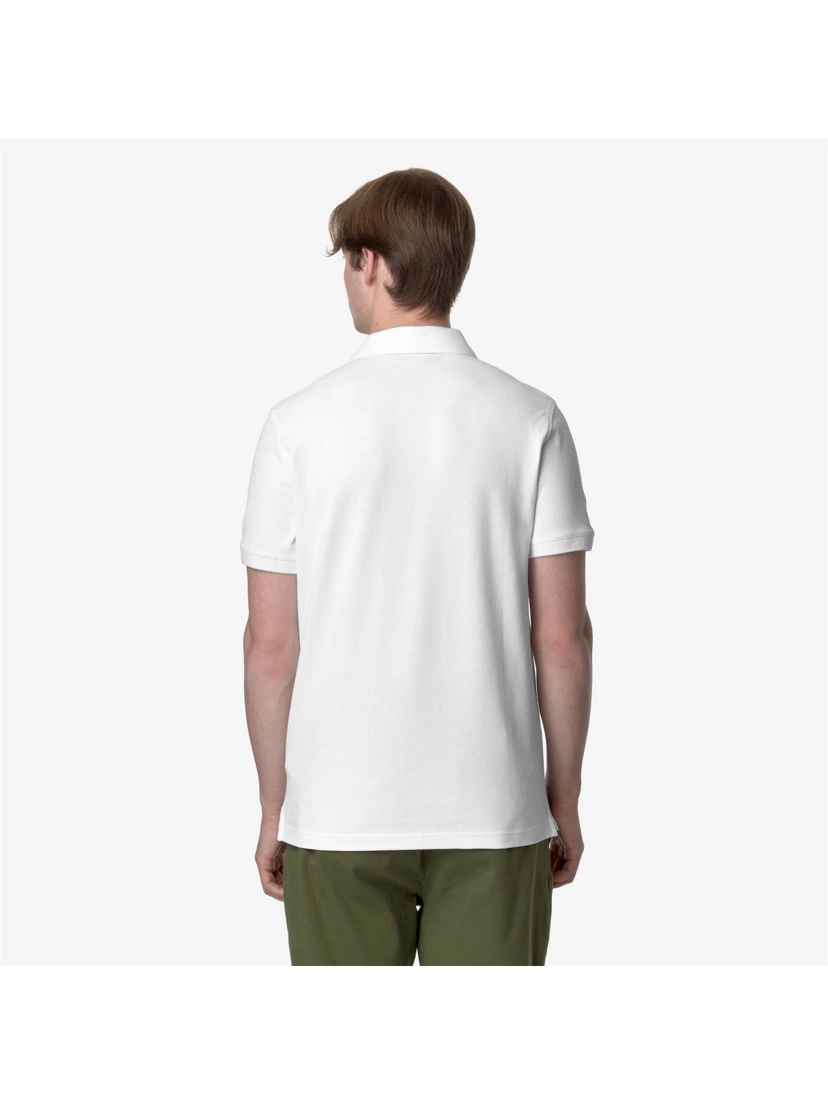 K-WAY Polo Uomo AMEDEE PIQUE K5127BW 001 WHITE