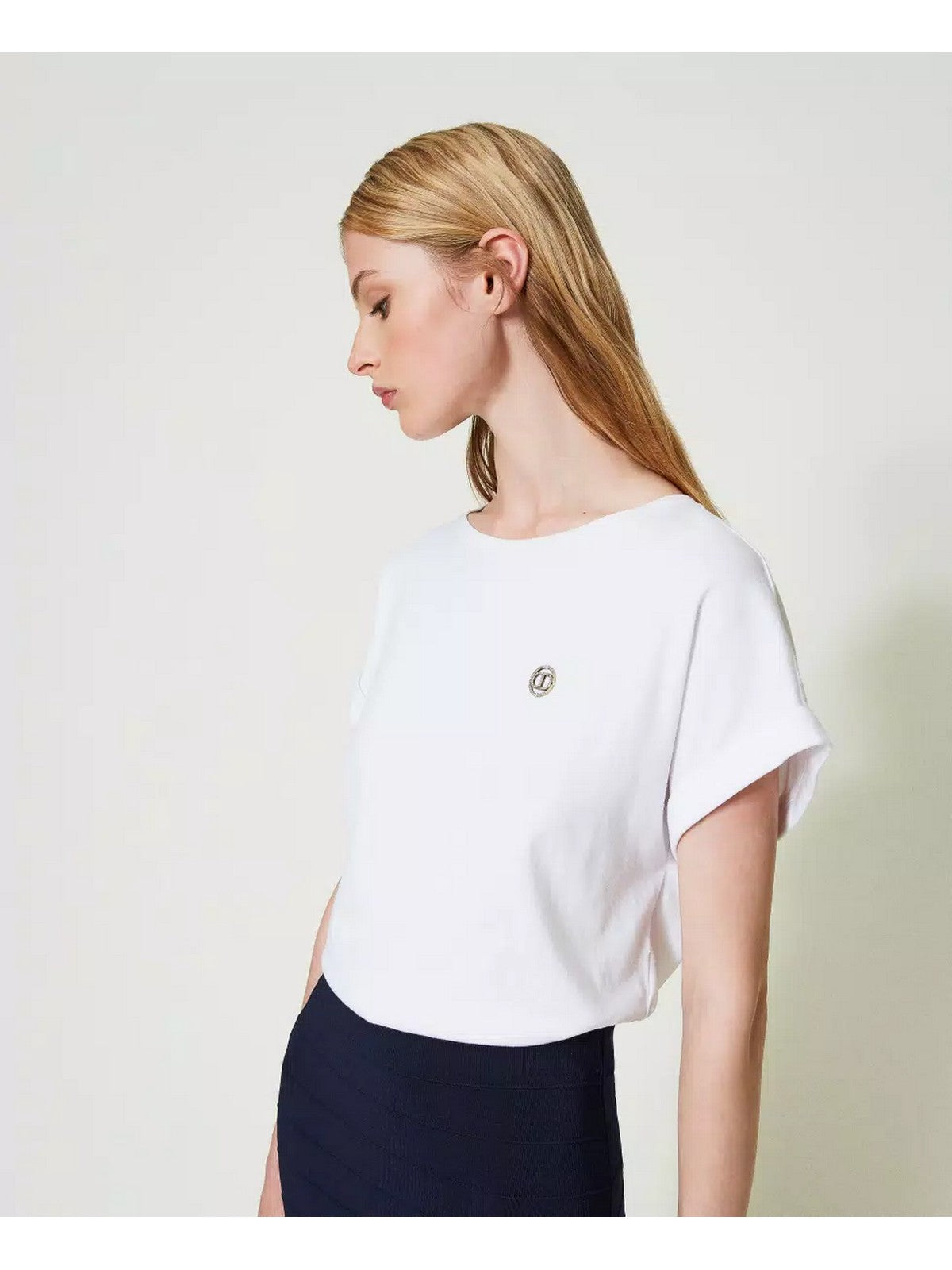 TWINSET T-Shirt e Polo Donna 241TP2215 00001 Bianco