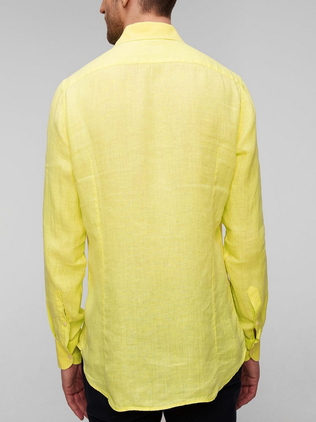 MC2 SAINT BARTH Camicia Uomo PAMPLONA 01574F Giallo