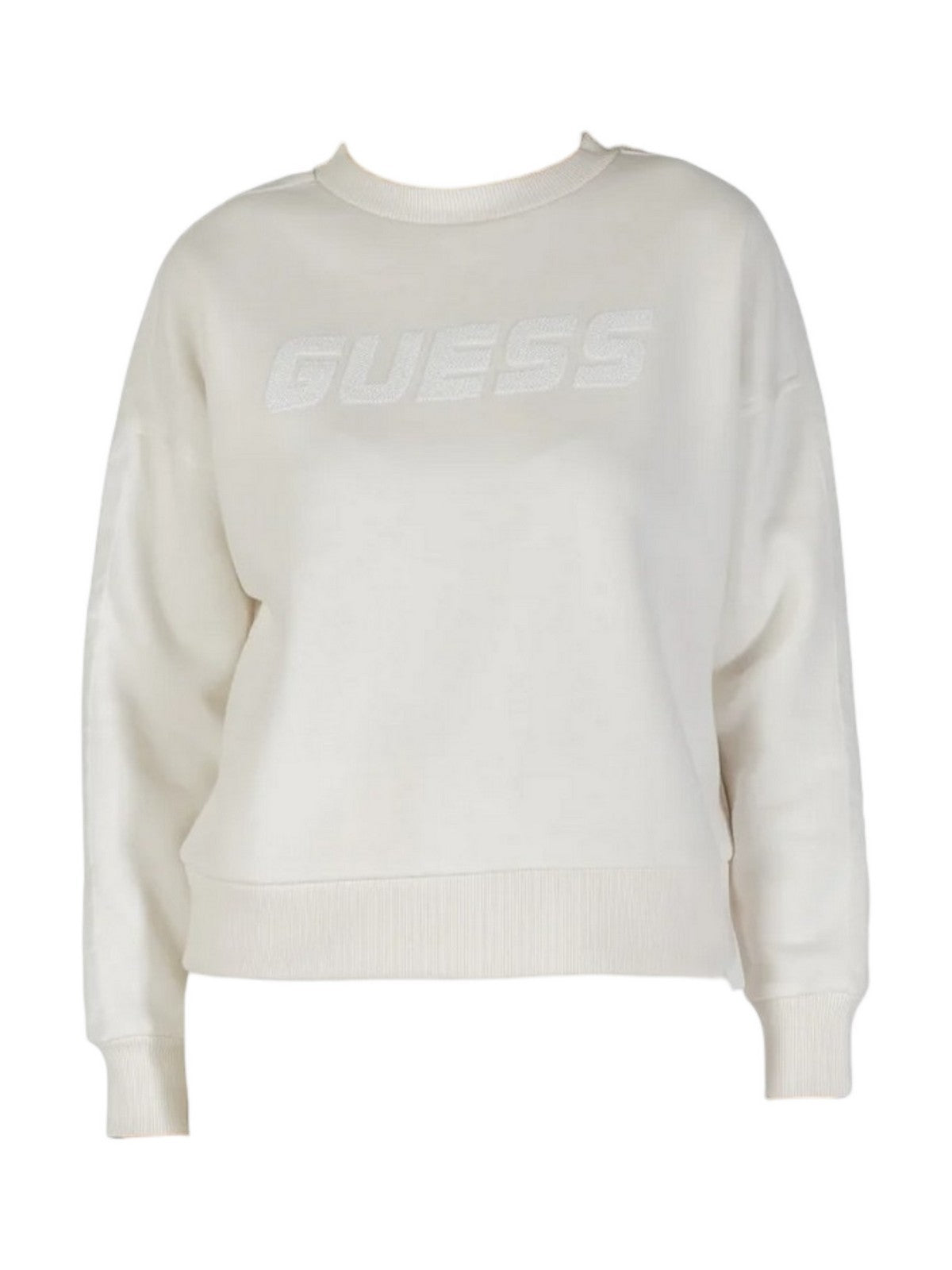 GUESS SPORT Felpa Donna V5BQ10 KB681 G1O6 DOVE WHITE