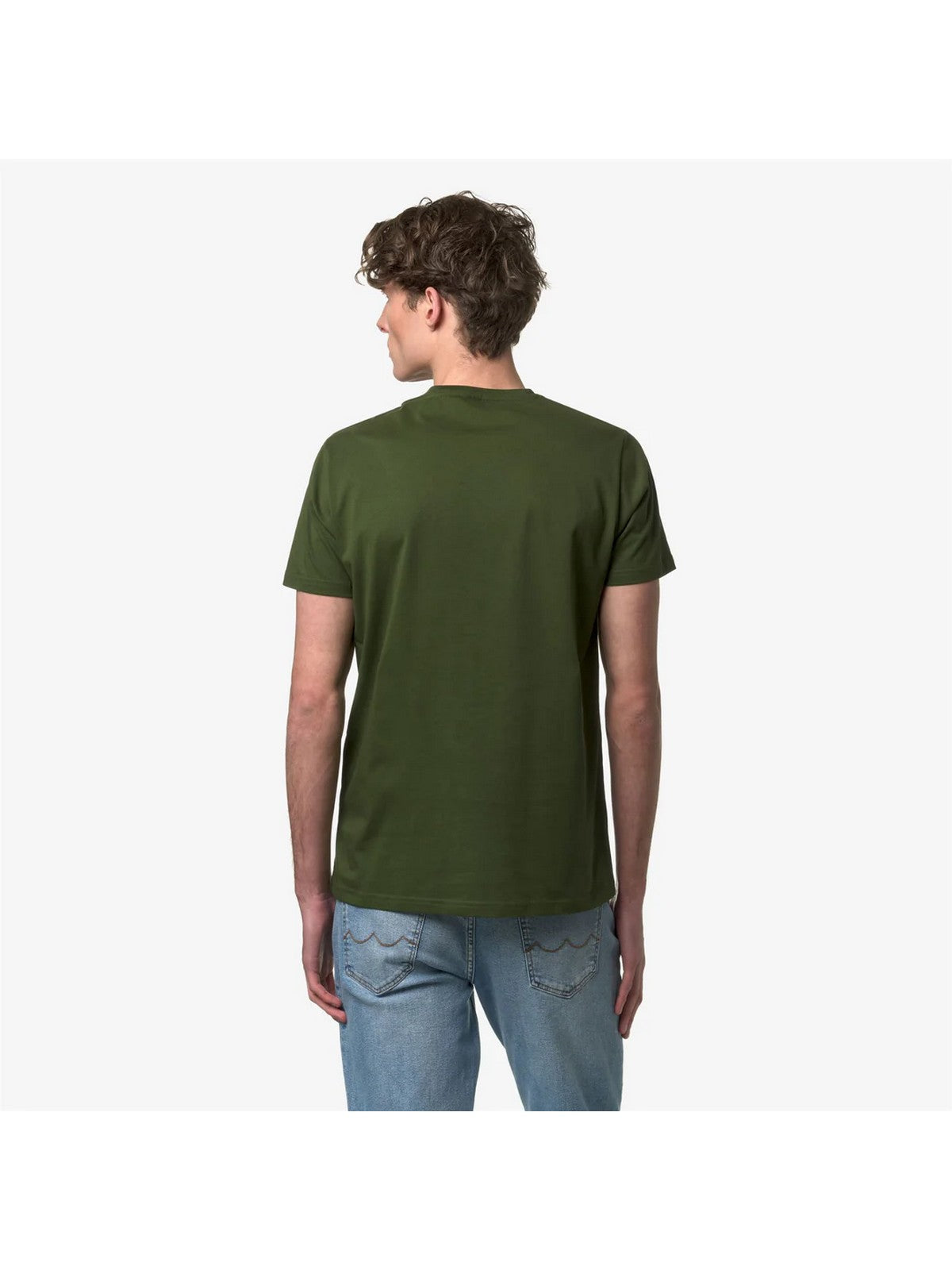 K-WAY T-Shirt e Polo Uomo Edwing Round Sleeves Three Pac K7112QW ANS Bianco gioboutiqueweb