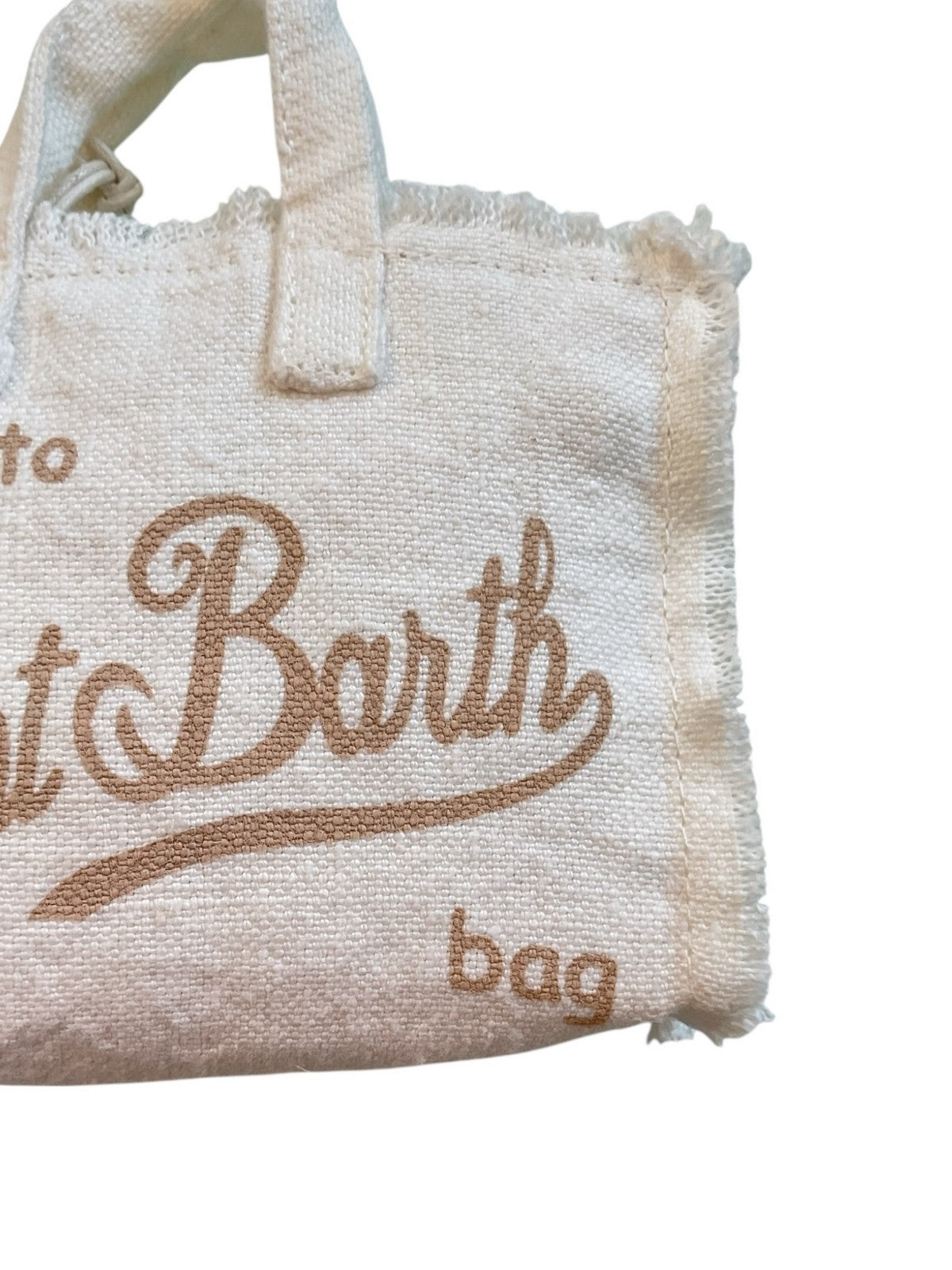 MC2 SAINT BARTH Pochette Donna PHONE BAG LINEN 09067L LINEN 1011 gioboutiqueweb