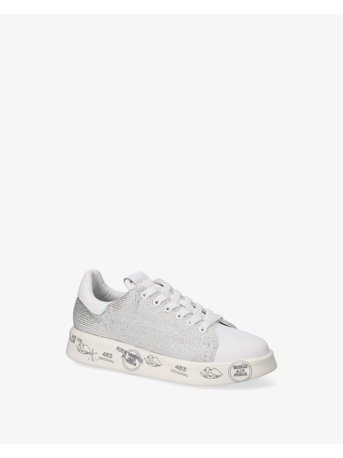 PREMIATA Sneaker Donna BELLE VAR 8158 WHITE gioboutiqueweb